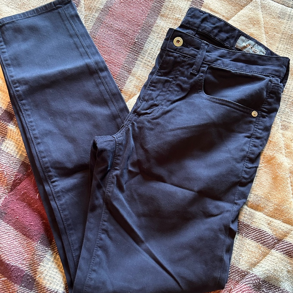 Bonobos Navy Blue Pants